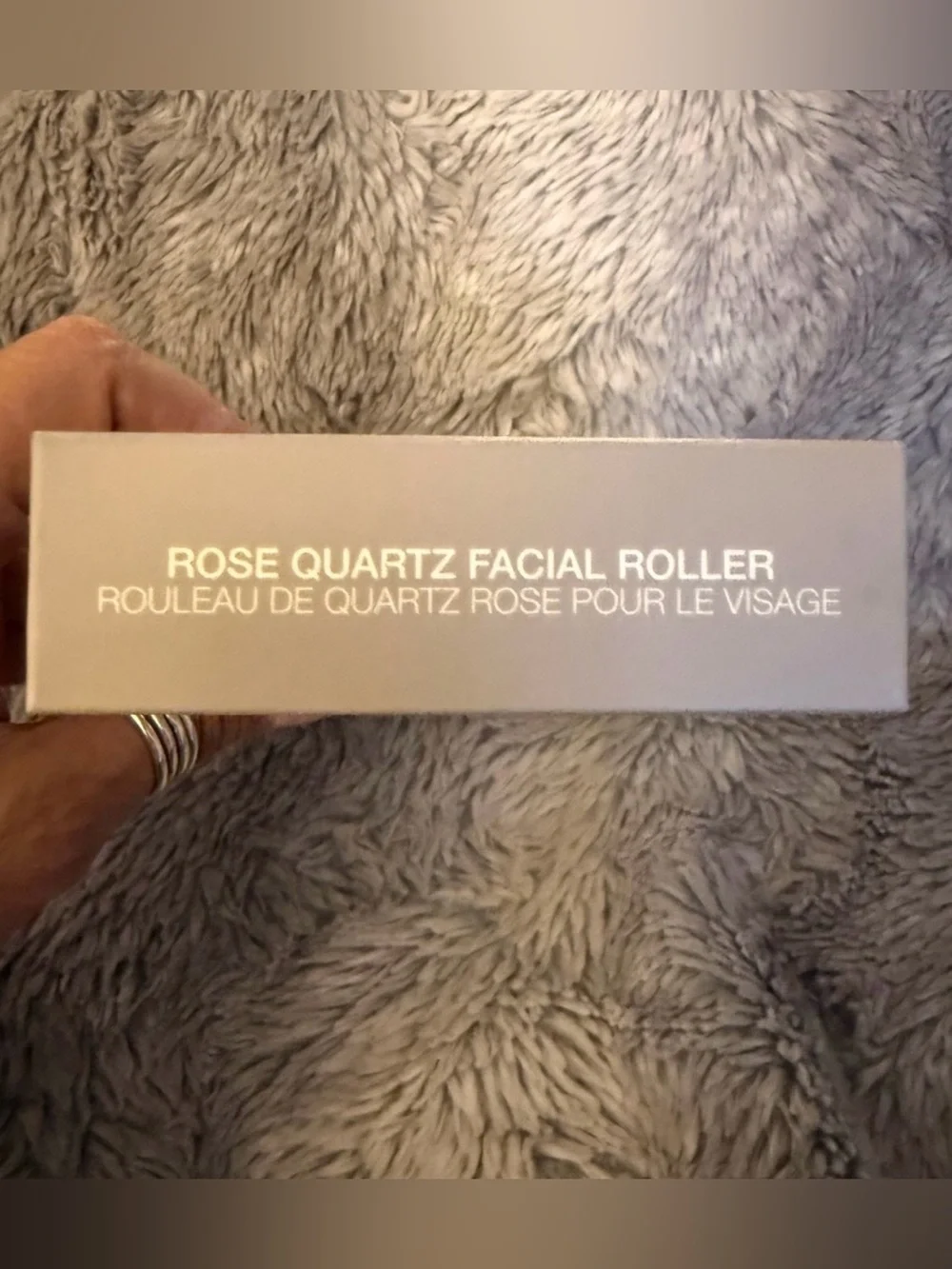 Sephora Collection Rose Quartz Facial Roller to soothe and reduce puffiness